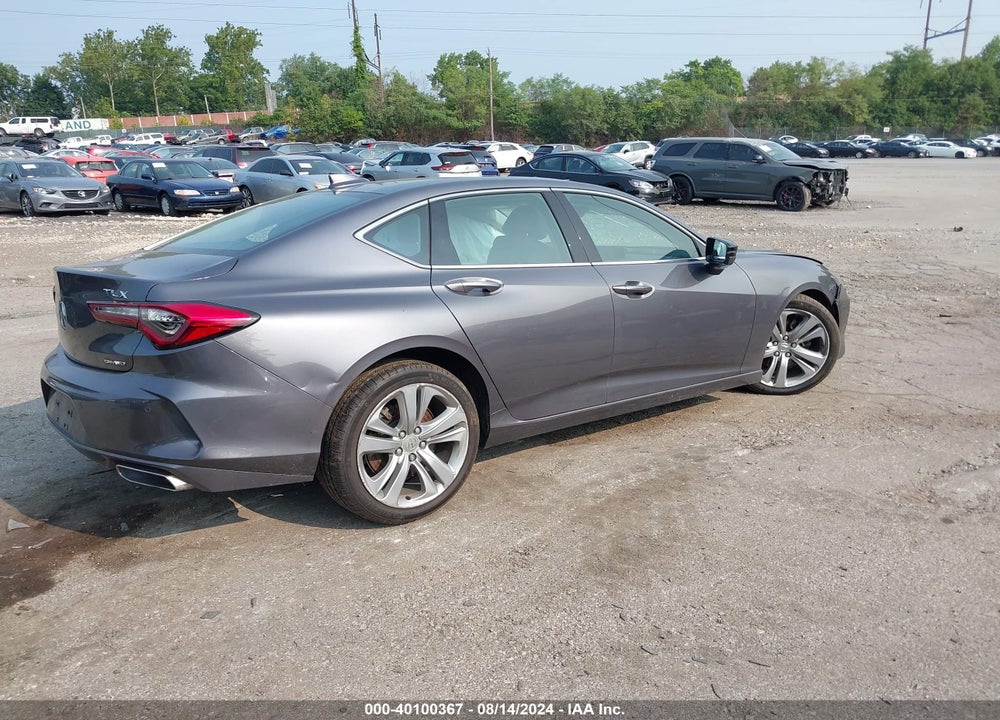 2021 ACURA TLX TECHNOLOGY PACKAGE VIN: 19UUB6F40MA005161