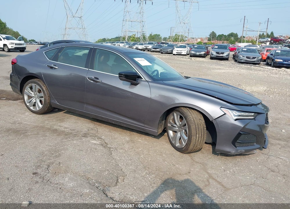 2021 ACURA TLX TECHNOLOGY PACKAGE VIN: 19UUB6F40MA005161