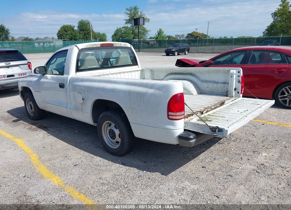2001 DODGE DAKOTA SLT/SPORT VIN: 1B7FL26X21S333145
