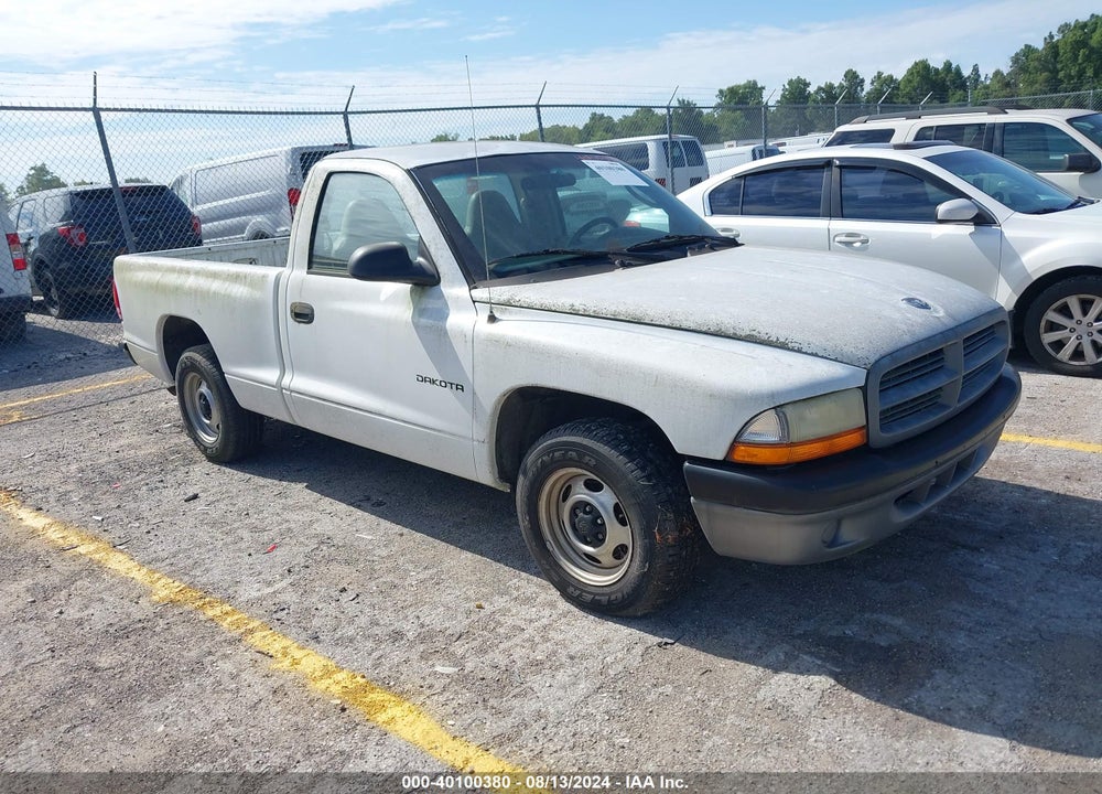 2001 DODGE DAKOTA SLT/SPORT VIN: 1B7FL26X21S333145