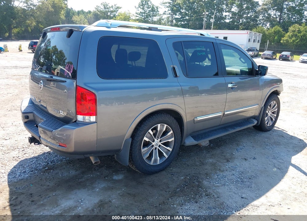 2015 NISSAN ARMADA SL VIN: 5N1BA0ND6FN617671
