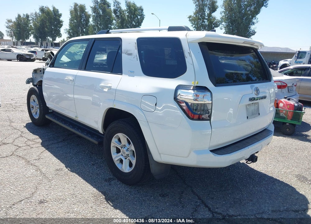 2019 TOYOTA 4RUNNER SR5 PREMIUM VIN: JTEZU5JRXK5208751