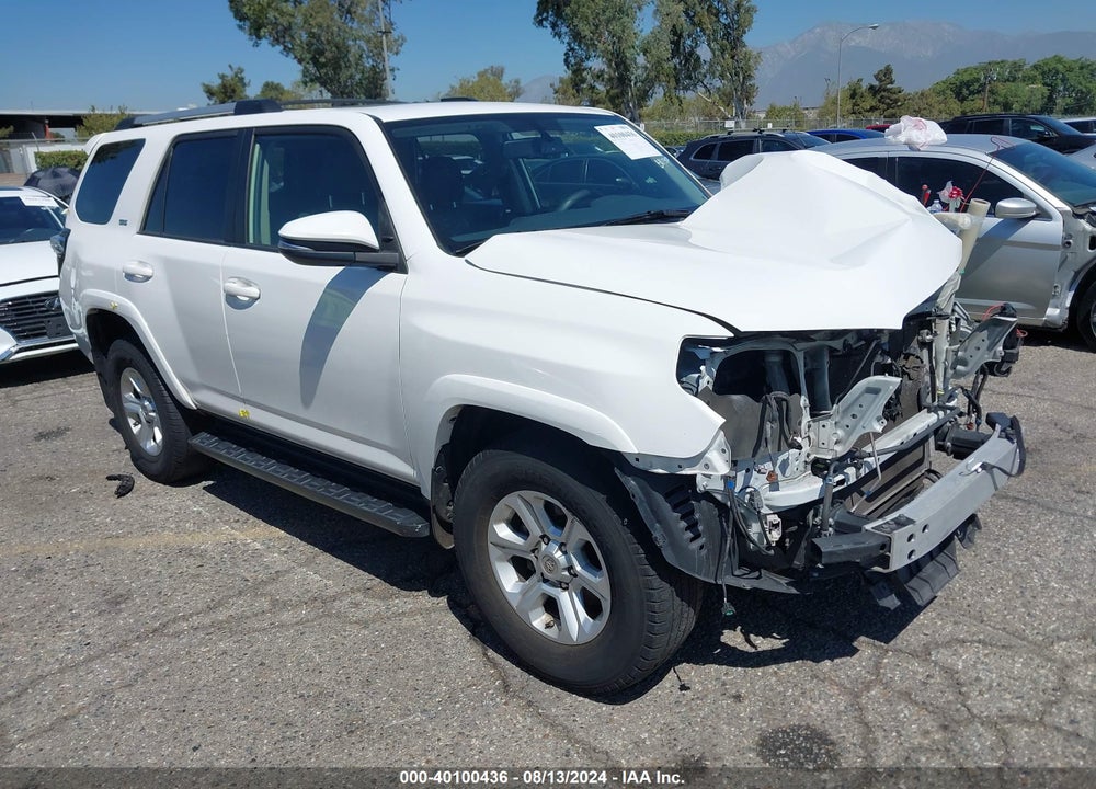 2019 TOYOTA 4RUNNER SR5 PREMIUM VIN: JTEZU5JRXK5208751