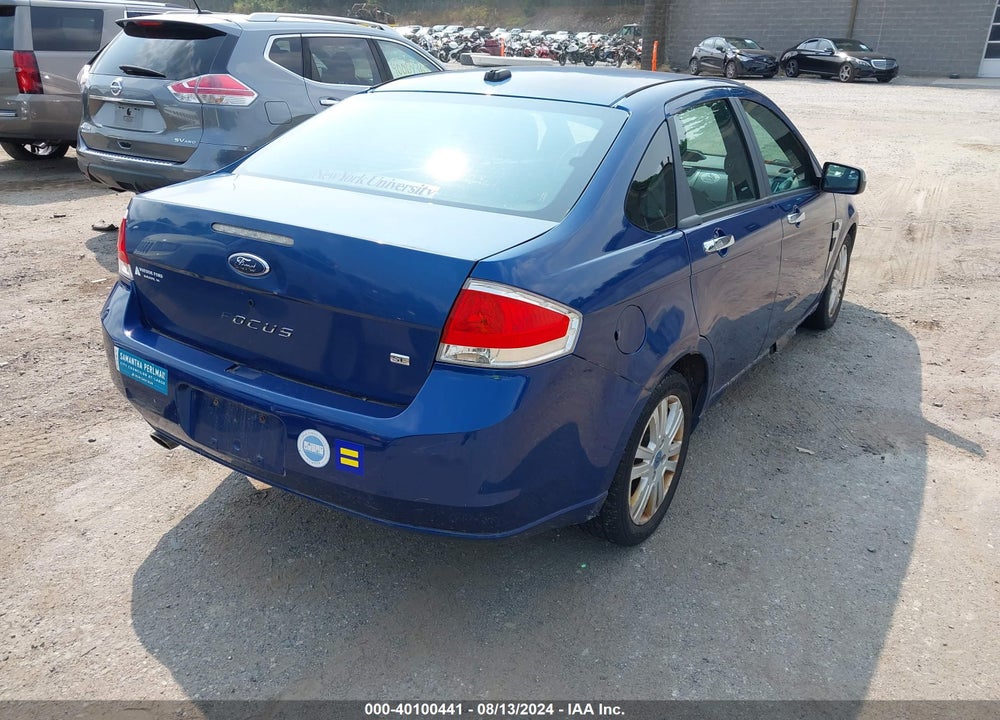 2008 FORD FOCUS SE/SES VIN: 1FAHP35NX8W235167