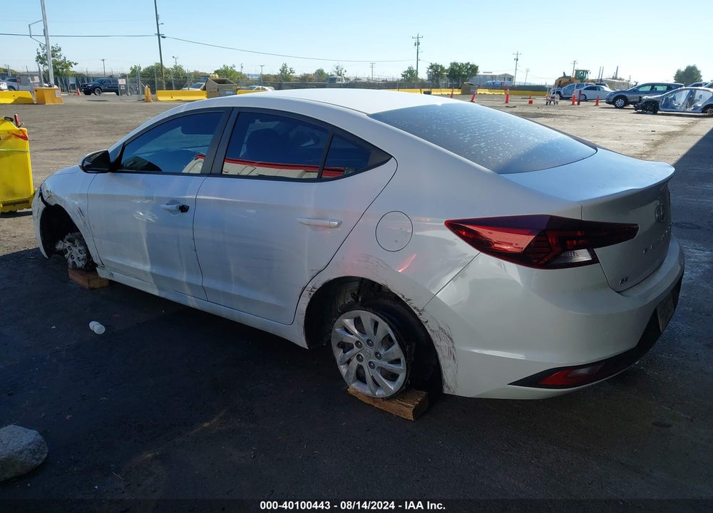 2019 HYUNDAI ELANTRA SE VIN: 5NPD74LF8KH494229