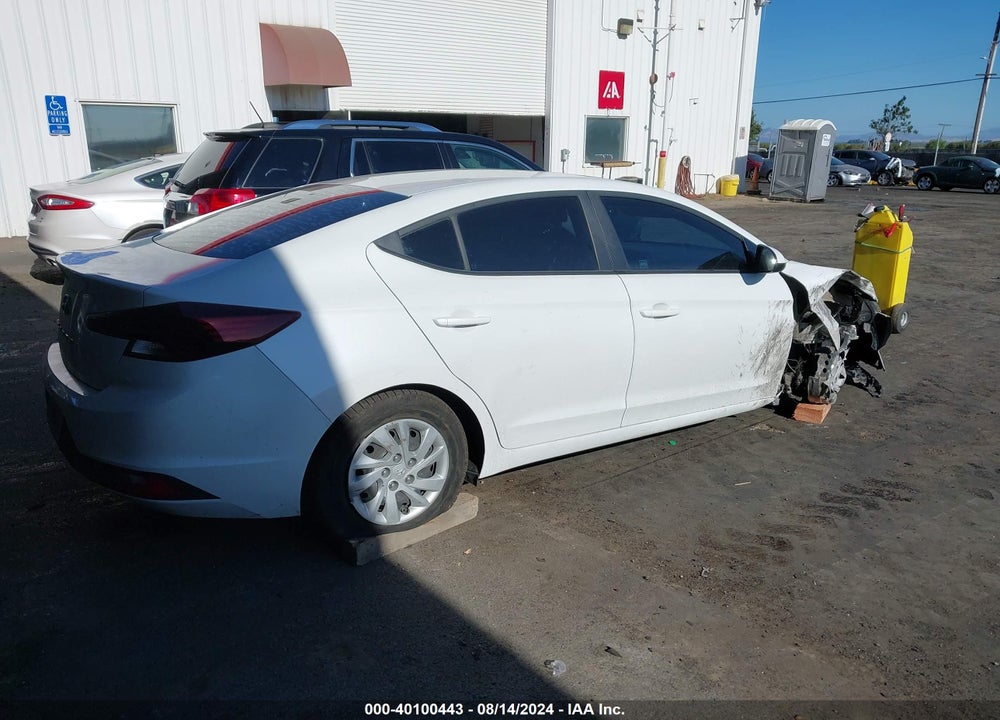 2019 HYUNDAI ELANTRA SE VIN: 5NPD74LF8KH494229