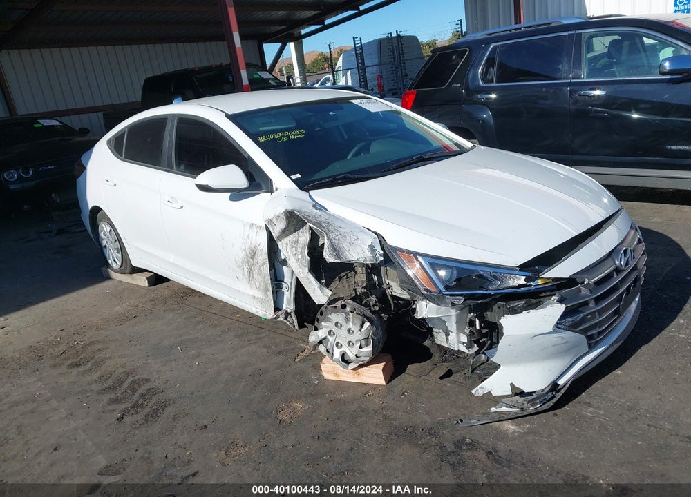 2019 HYUNDAI ELANTRA SE VIN: 5NPD74LF8KH494229