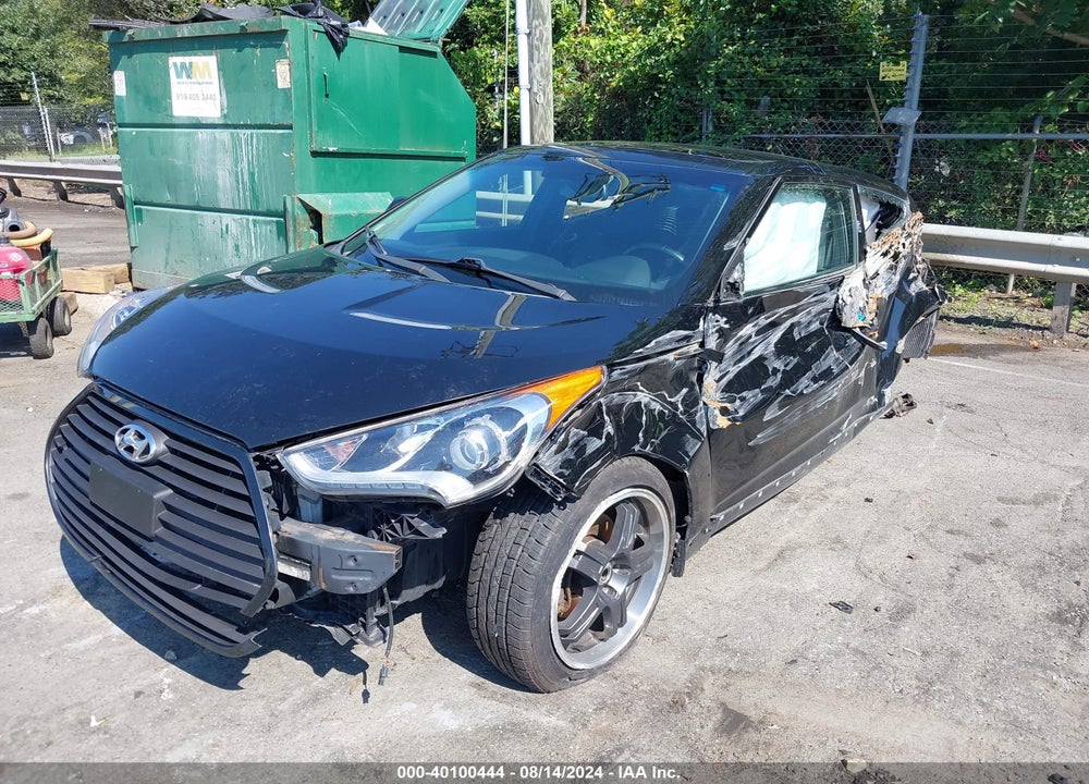 2015 HYUNDAI VELOSTER TURBO VIN: KMHTC6AE5FU235007