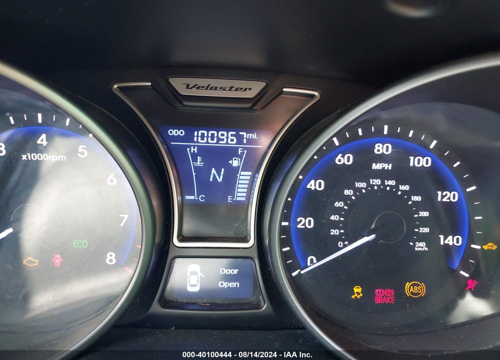 2015 HYUNDAI VELOSTER TURBO VIN: KMHTC6AE5FU235007