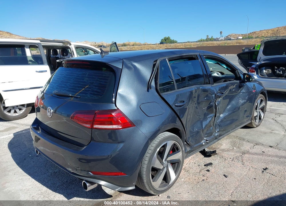 2019 VOLKSWAGEN GOLF GTI 2.0T AUTOBAHN/2.0T RABBIT EDITION/2.0T S/2.0T SE VIN: 3VW6T7AU2KM036751