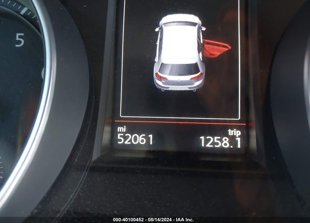 2019 VOLKSWAGEN GOLF GTI 2.0T AUTOBAHN/2.0T RABBIT EDITION/2.0T S/2.0T SE VIN: 3VW6T7AU2KM036751