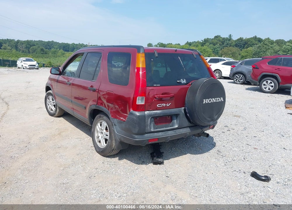 2003 HONDA CR-V VIN: SHSRD78843U144325