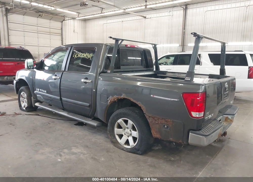 2006 NISSAN TITAN LE VIN: 1N6BA07B26N528628