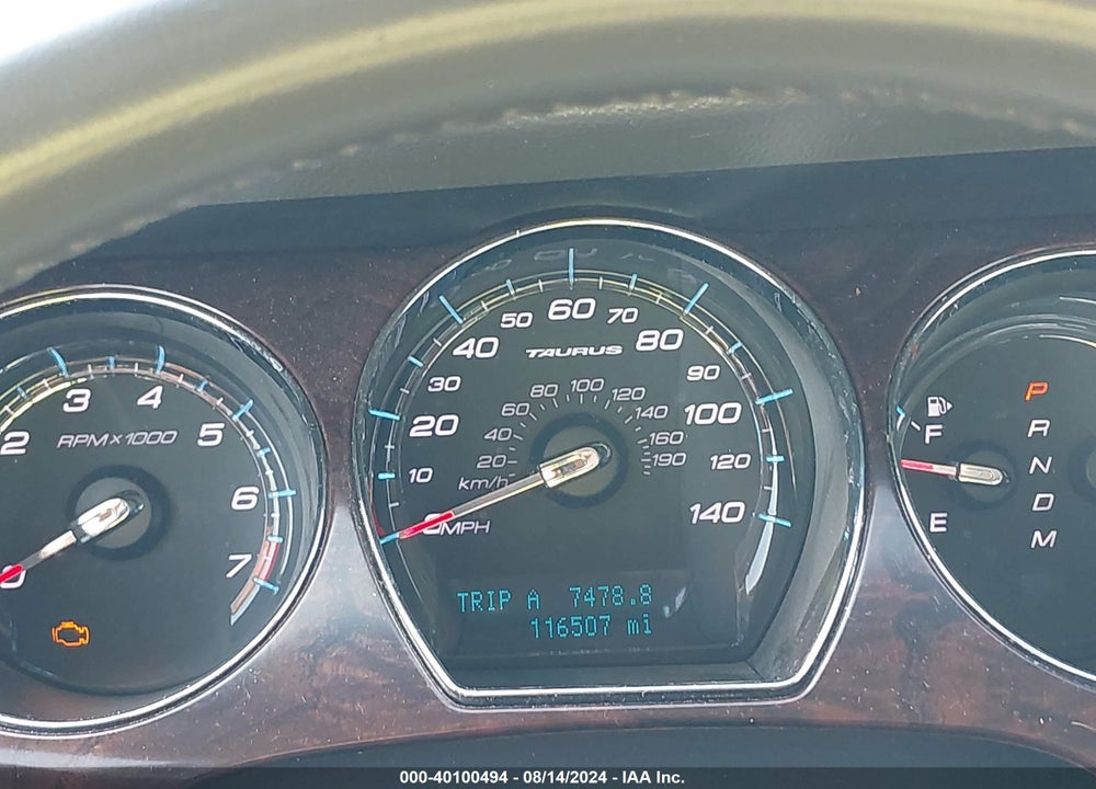 2010 FORD TAURUS SEL VIN: 1FAHP2EW1AG160569