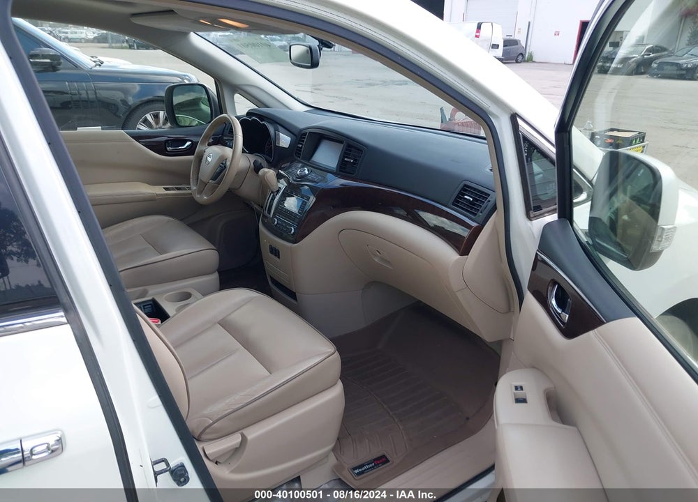 2013 NISSAN QUEST SL VIN: JN8AE2KPXD9070056