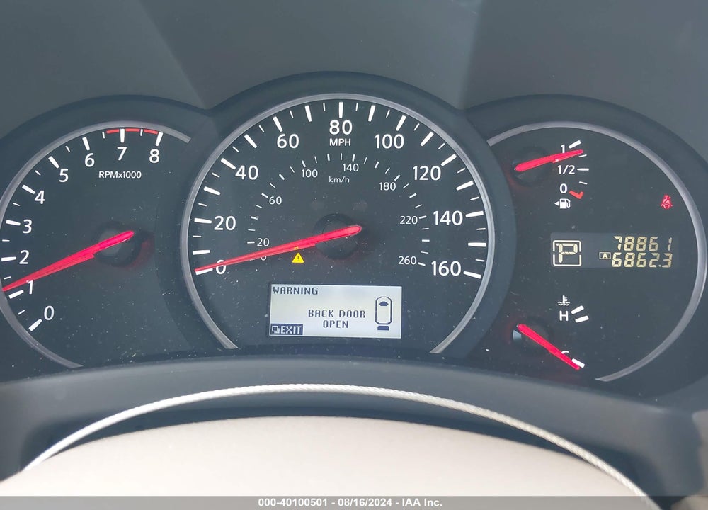 2013 NISSAN QUEST SL VIN: JN8AE2KPXD9070056