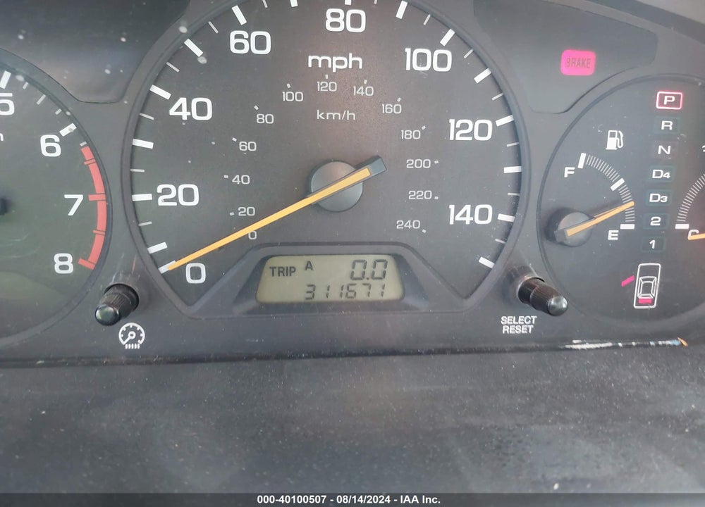 1998 HONDA ACCORD EX V6 VIN: 1HGCG1657WA074697