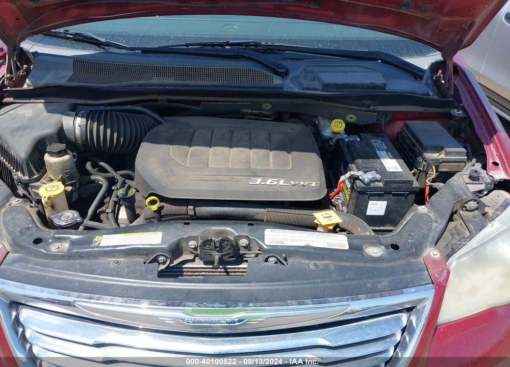 2011 CHRYSLER TOWN & COUNTRY TOURING-L VIN: 2A4RR8DG9BR651293
