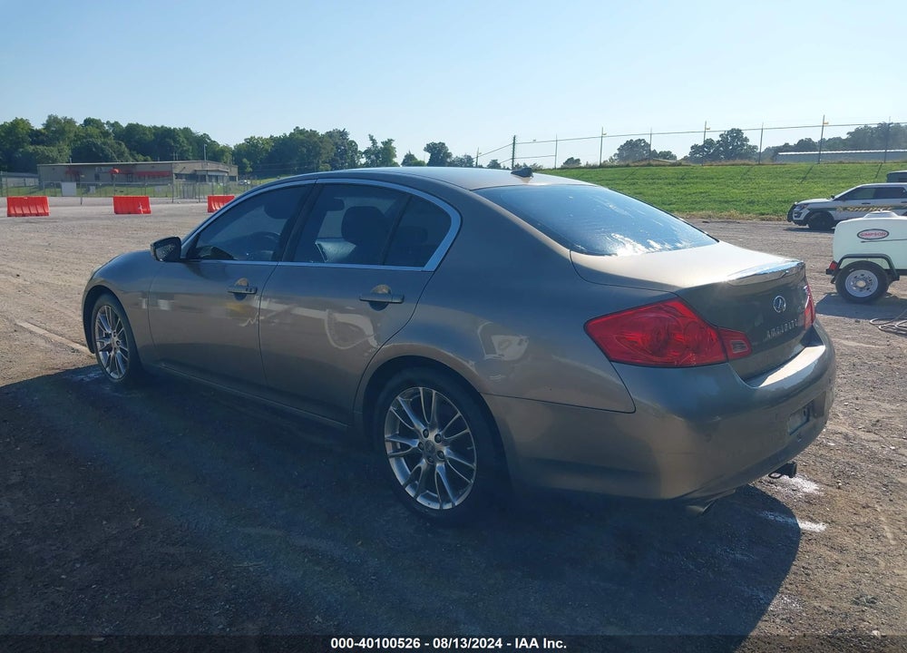 2011 INFINITI G37 JOURNEY VIN: JN1CV6APXBM504910