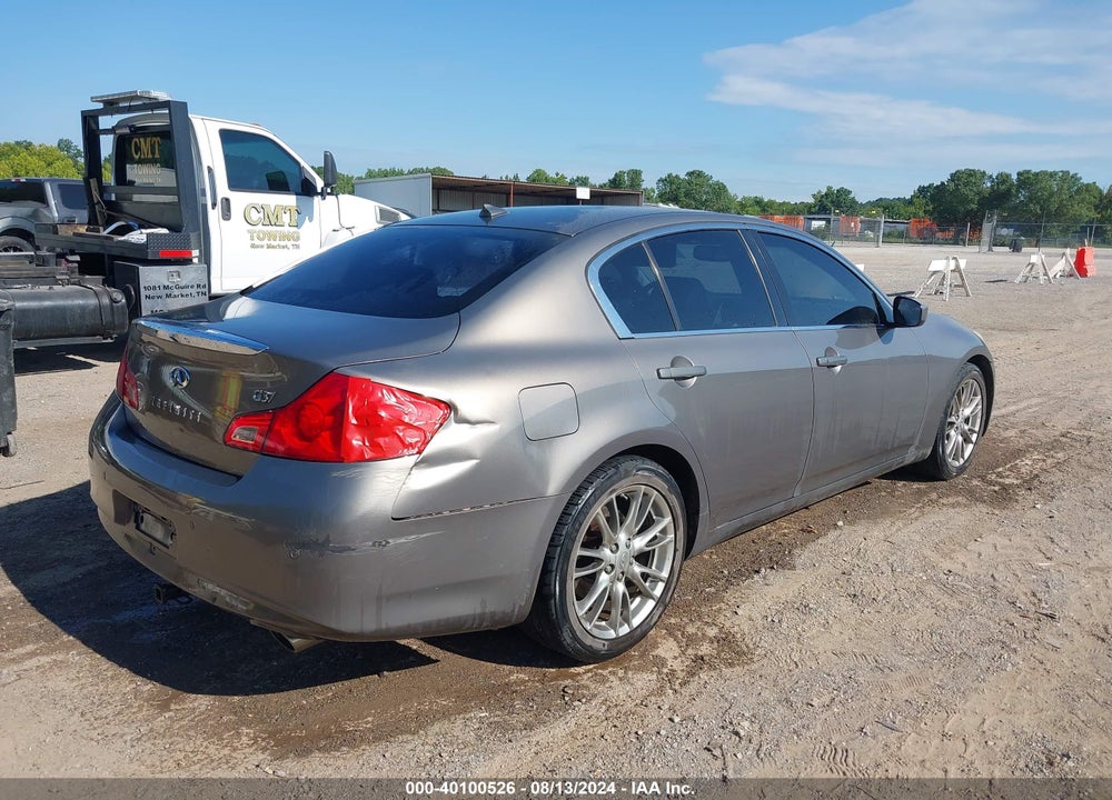 2011 INFINITI G37 JOURNEY VIN: JN1CV6APXBM504910