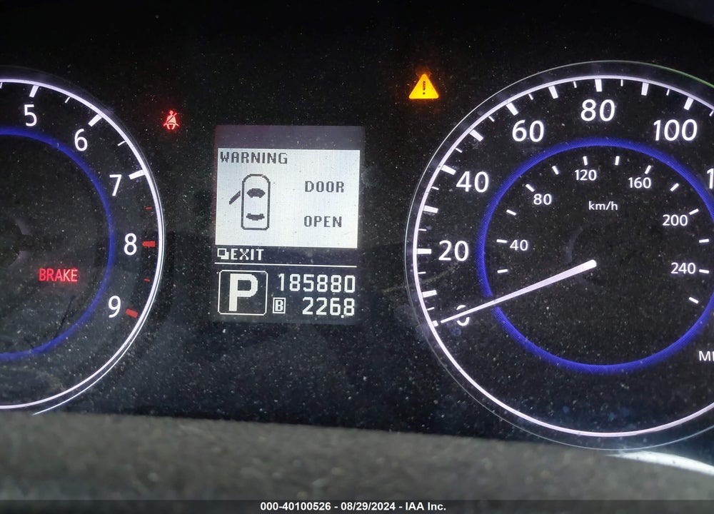 2011 INFINITI G37 JOURNEY VIN: JN1CV6APXBM504910