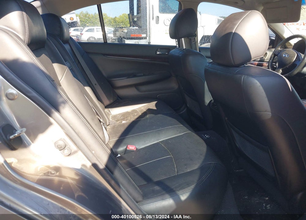 2011 INFINITI G37 JOURNEY VIN: JN1CV6APXBM504910