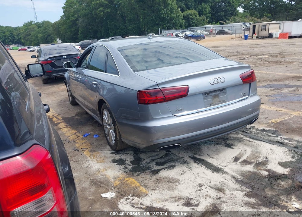 2016 AUDI A6 2.0T PREMIUM PLUS VIN: WAUGFAFC0GN148891