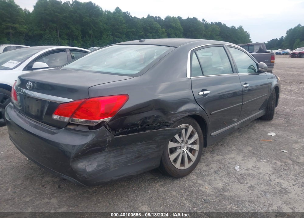 2011 TOYOTA AVALON LIMITED VIN: 4T1BK3DB8BU418992