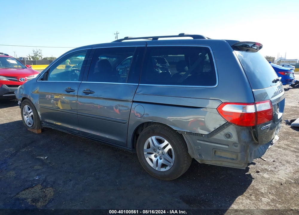 2007 HONDA ODYSSEY EX-L VIN: 5FNRL38667B430250