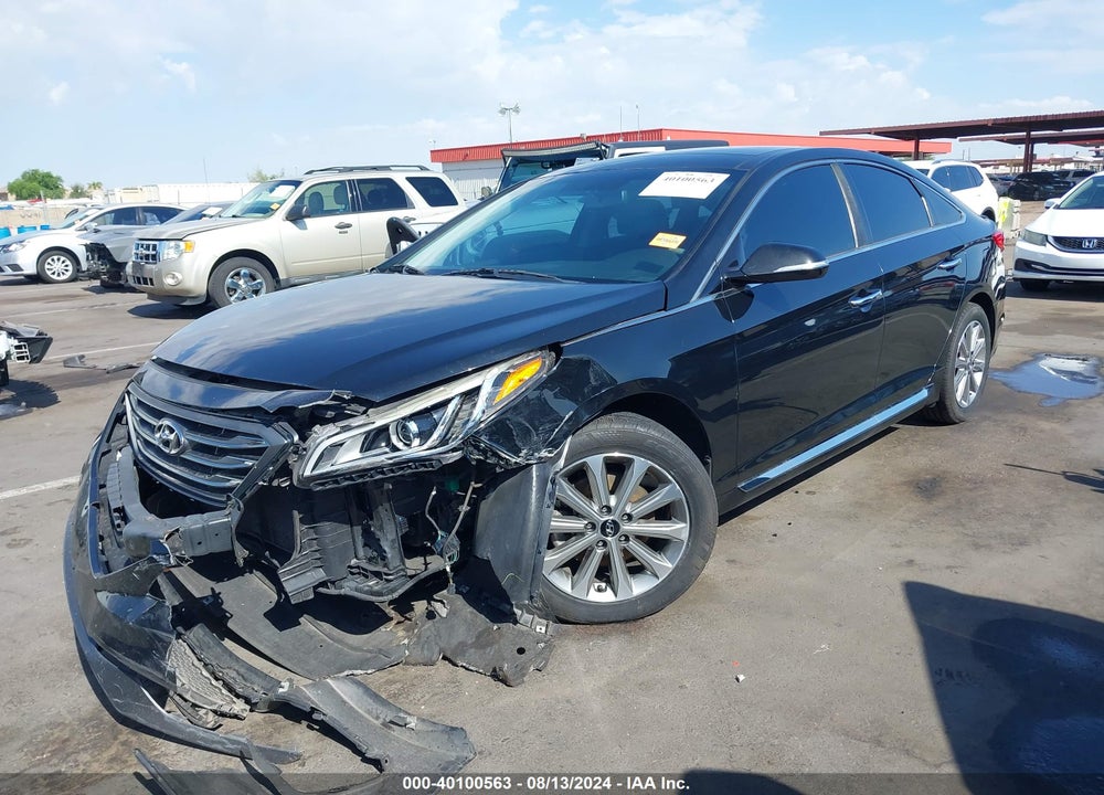 2016 HYUNDAI SONATA LIMITED VIN: 5NPE34AF8GH263907