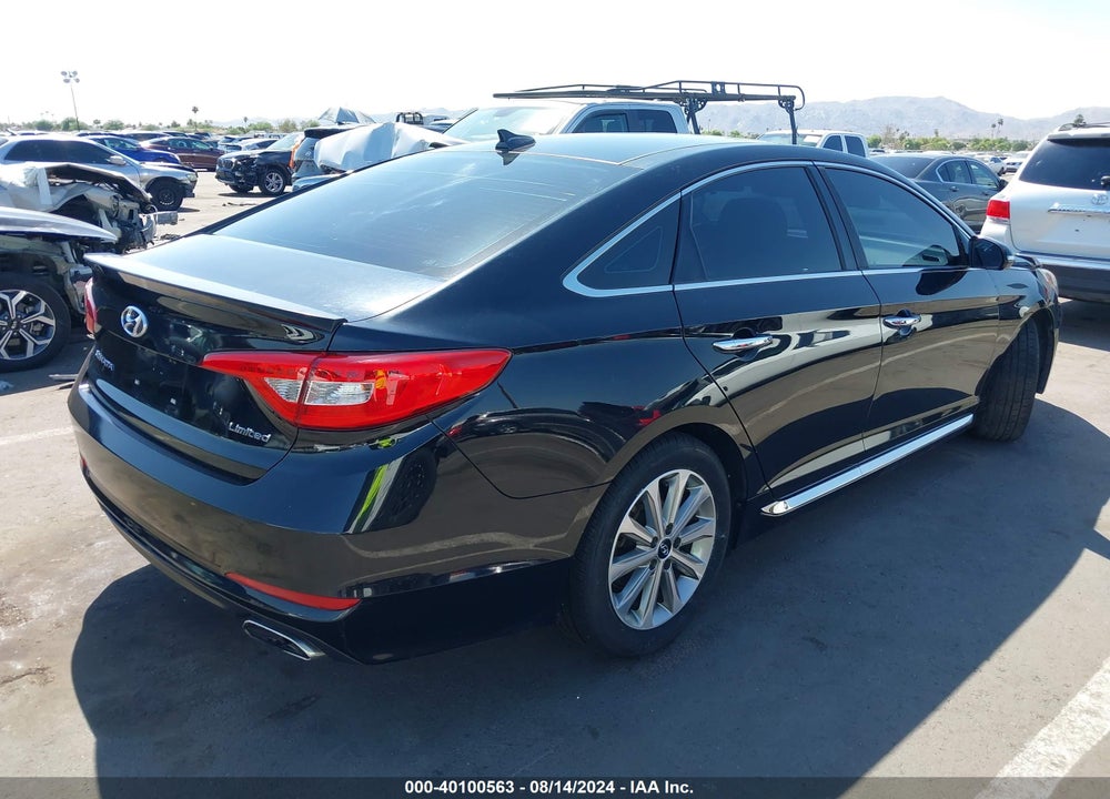 2016 HYUNDAI SONATA LIMITED VIN: 5NPE34AF8GH263907