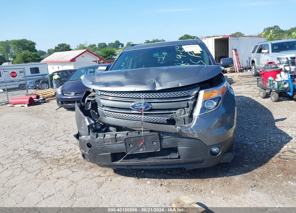 2013 FORD EXPLORER LIMITED VIN: 1FM5K7F81DGA38755