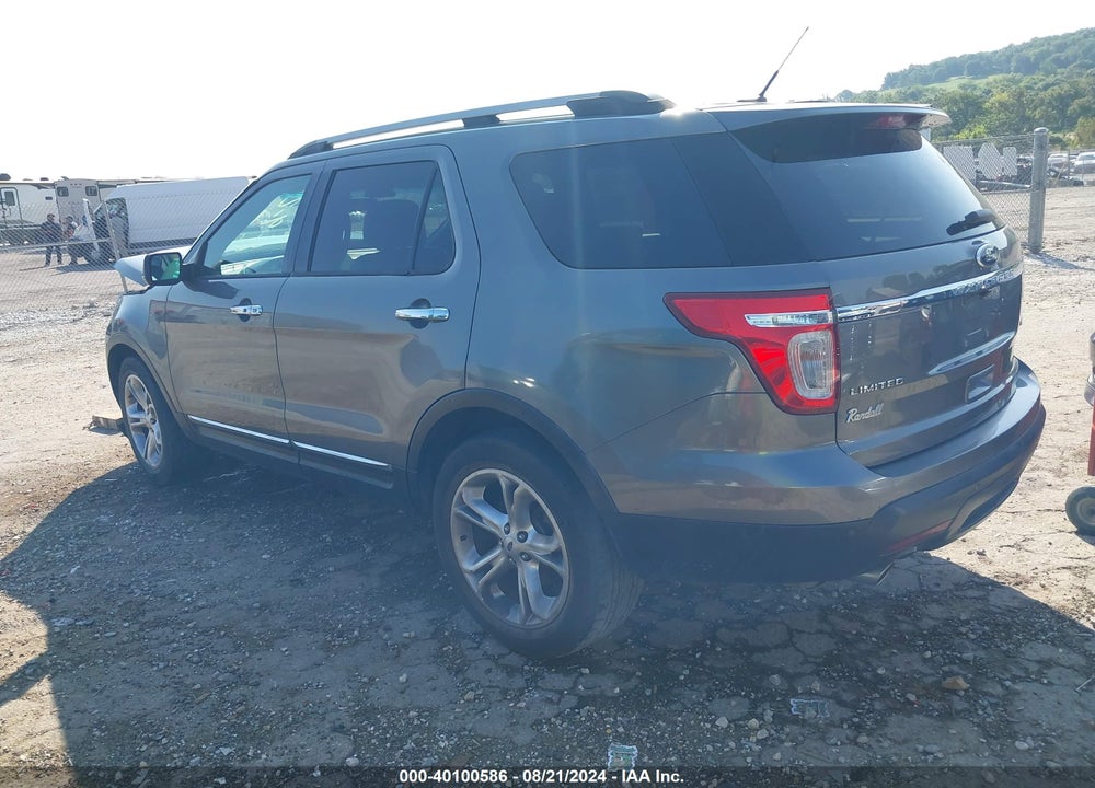 2013 FORD EXPLORER LIMITED VIN: 1FM5K7F81DGA38755