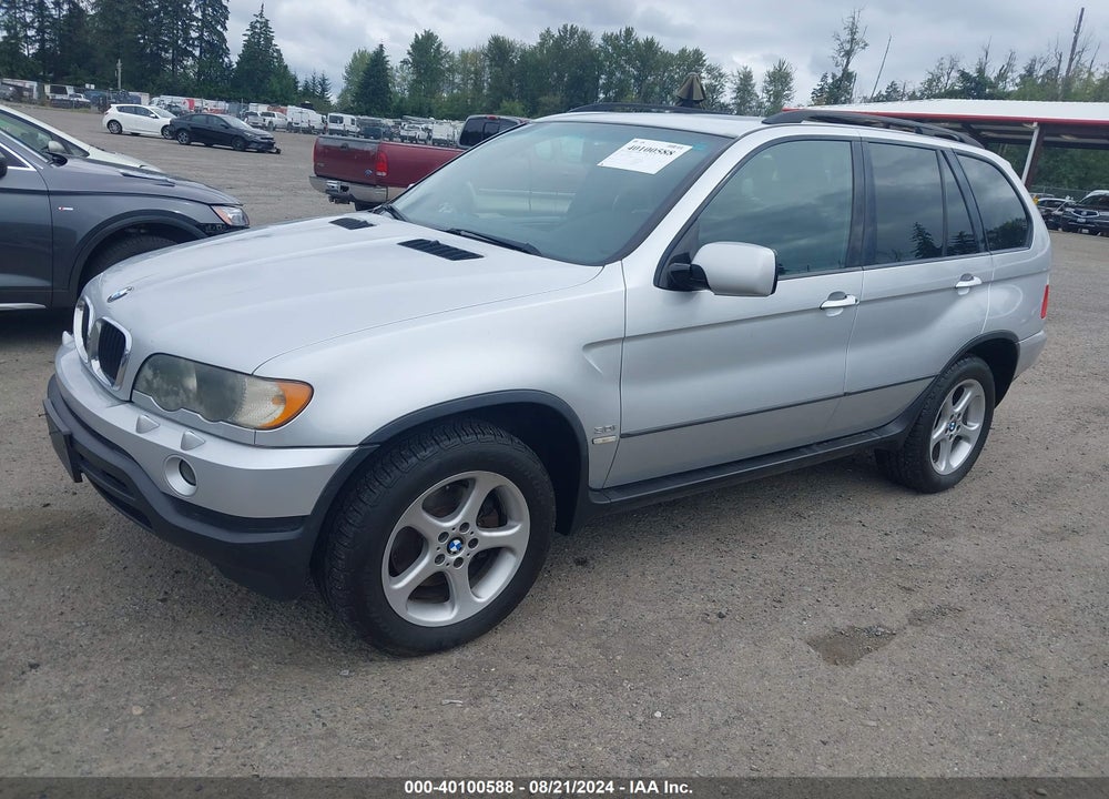 2003 BMW X5 3.0I VIN: 5UXFA53543LW23408