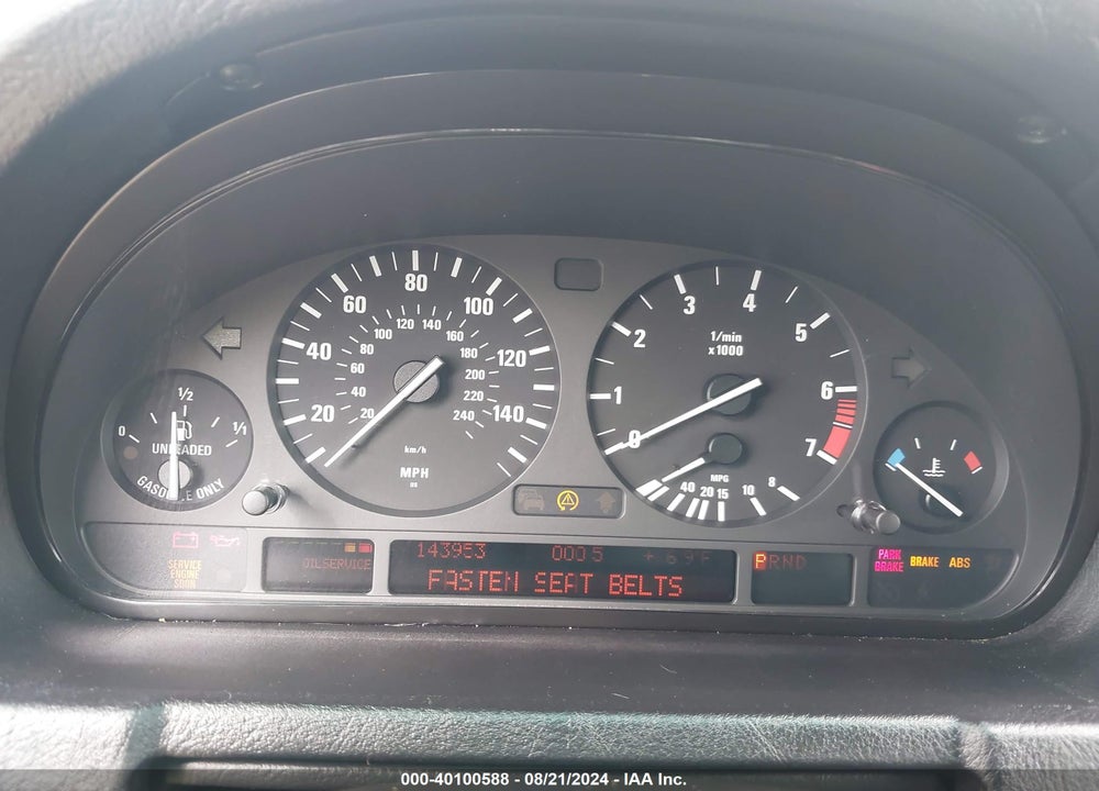 2003 BMW X5 3.0I VIN: 5UXFA53543LW23408