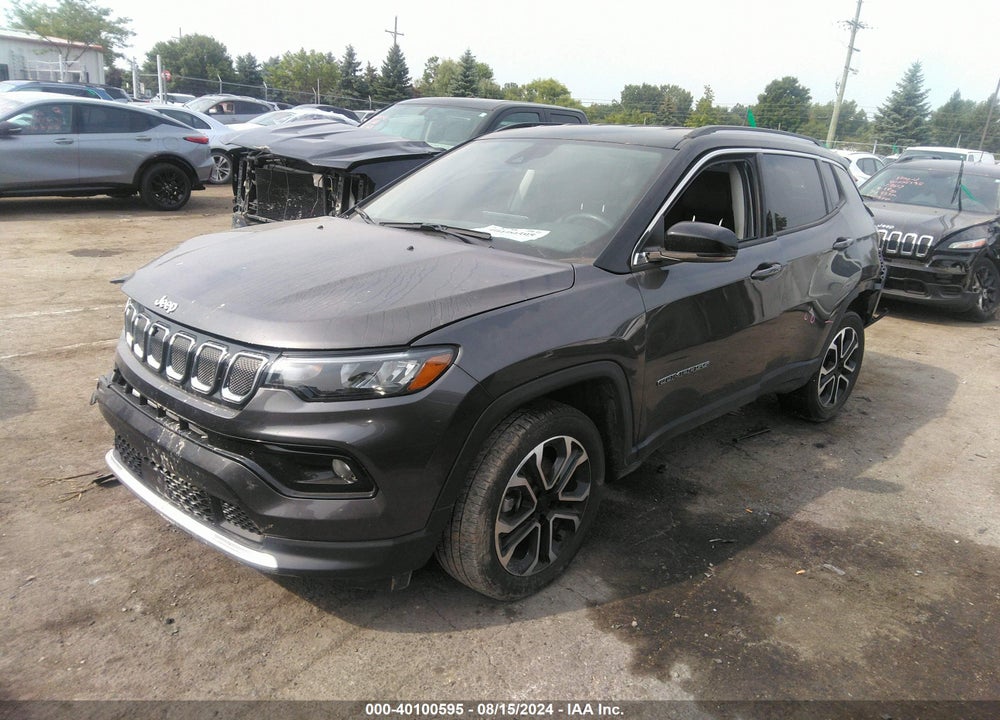 2022 JEEP COMPASS LIMITED 4X4 VIN: 3C4NJDCBXNT191699