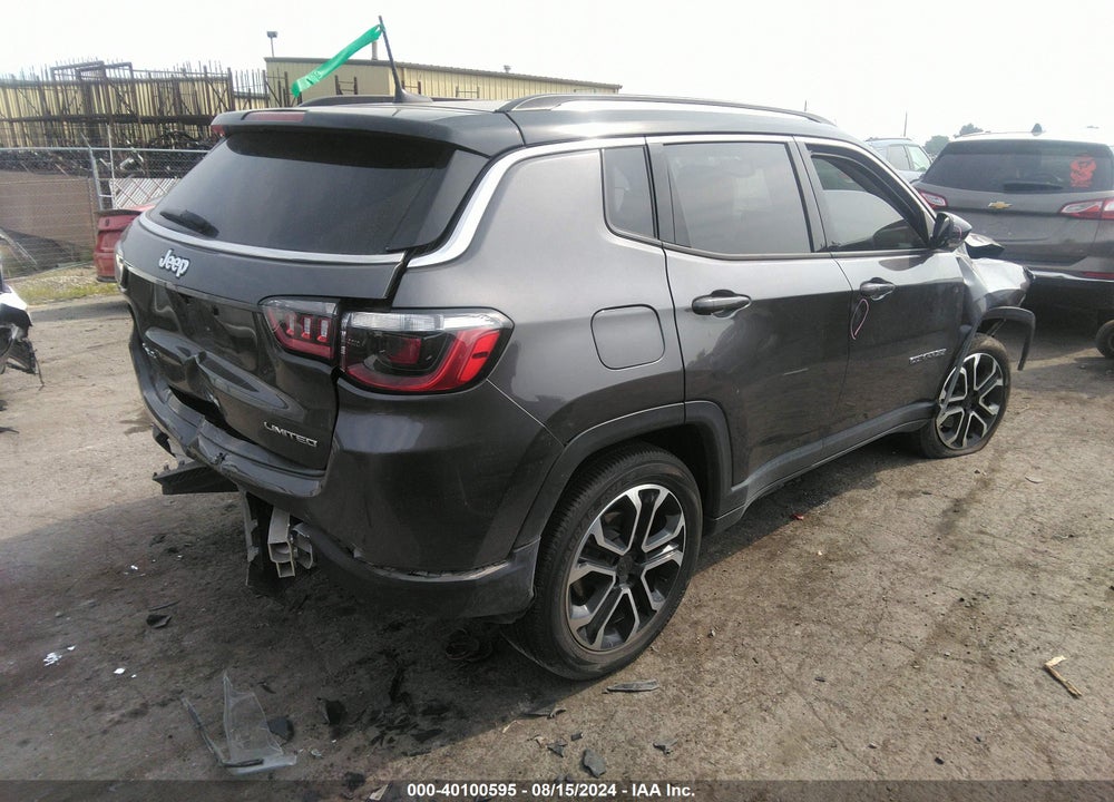 2022 JEEP COMPASS LIMITED 4X4 VIN: 3C4NJDCBXNT191699