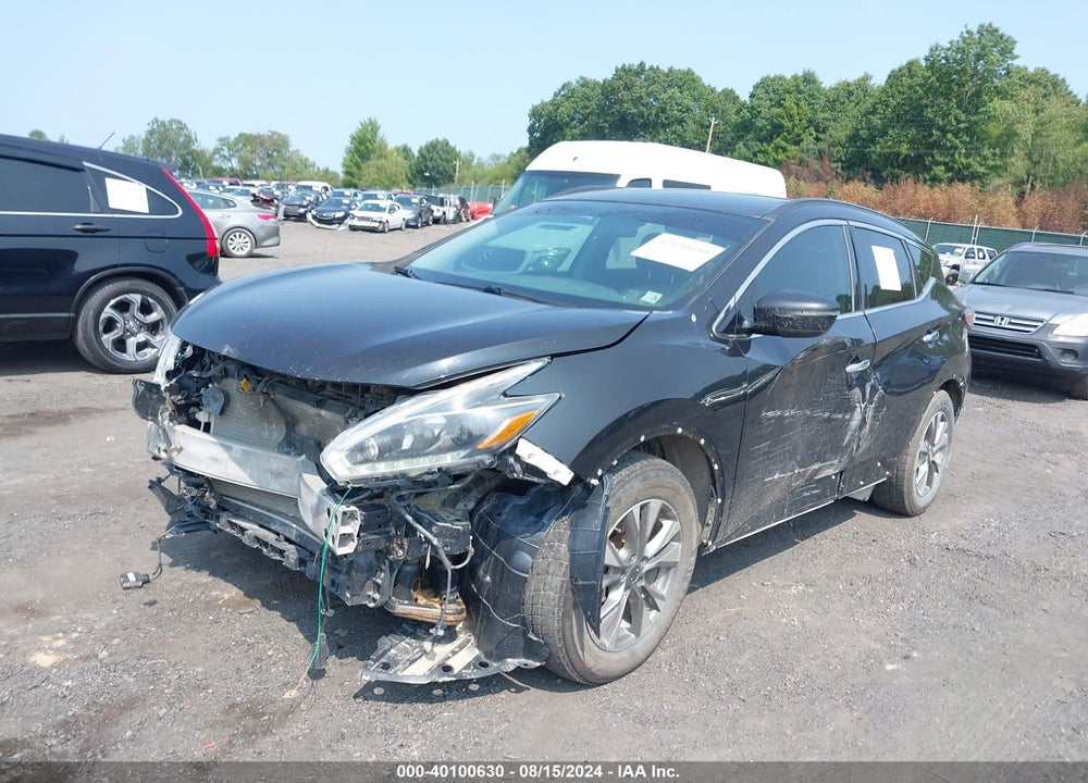 2018 NISSAN MURANO SV VIN: 5N1AZ2MH6JN158414