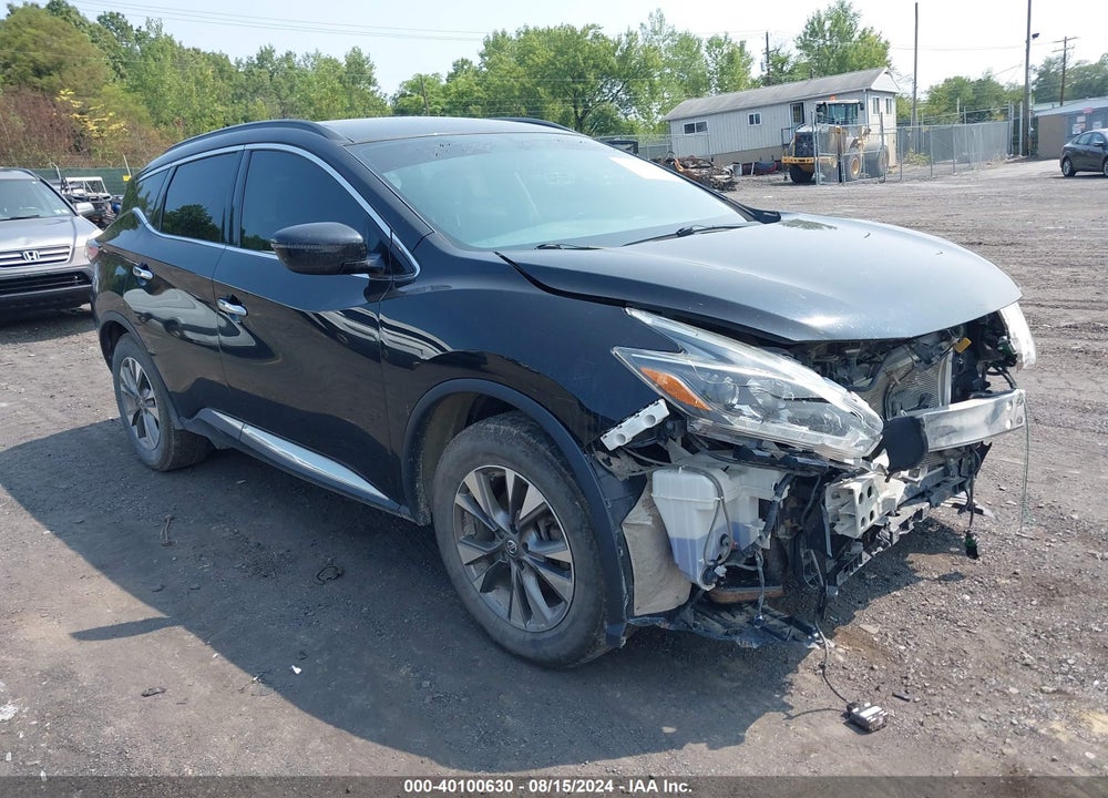 2018 NISSAN MURANO SV VIN: 5N1AZ2MH6JN158414