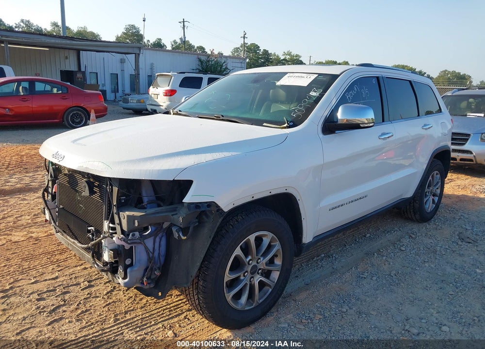 2015 JEEP GRAND CHEROKEE LIMITED VIN: 1C4RJEBGXFC713572