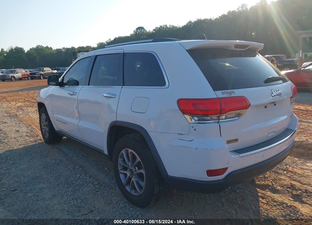 2015 JEEP GRAND CHEROKEE LIMITED VIN: 1C4RJEBGXFC713572
