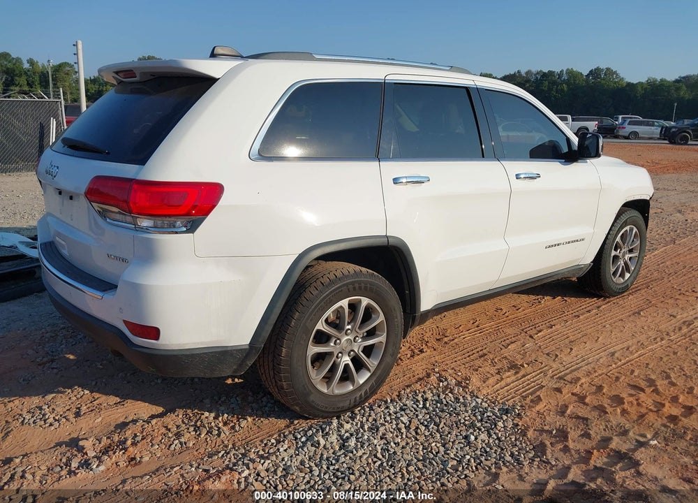 2015 JEEP GRAND CHEROKEE LIMITED VIN: 1C4RJEBGXFC713572