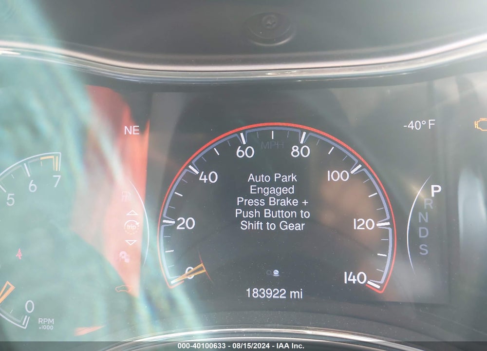 2015 JEEP GRAND CHEROKEE LIMITED VIN: 1C4RJEBGXFC713572