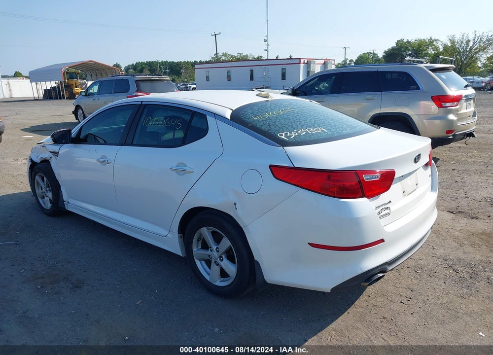 2015 KIA OPTIMA LX VIN: KNAGM4A7XF5602287