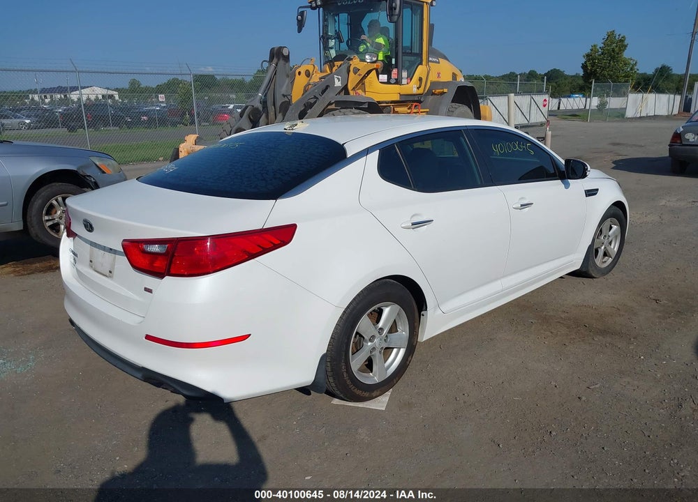2015 KIA OPTIMA LX VIN: KNAGM4A7XF5602287