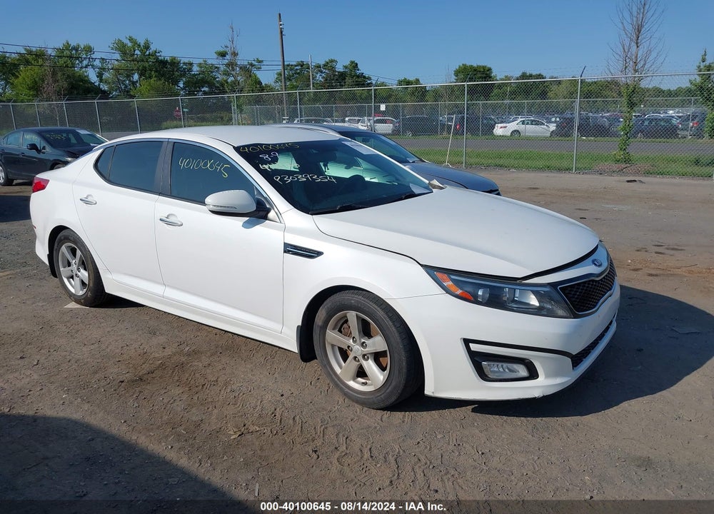 2015 KIA OPTIMA LX VIN: KNAGM4A7XF5602287