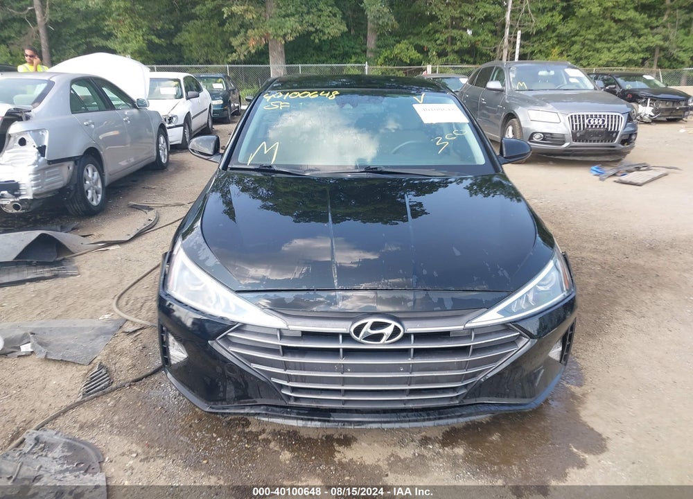 2019 HYUNDAI ELANTRA SEL VIN: KMHD84LF2KU731179
