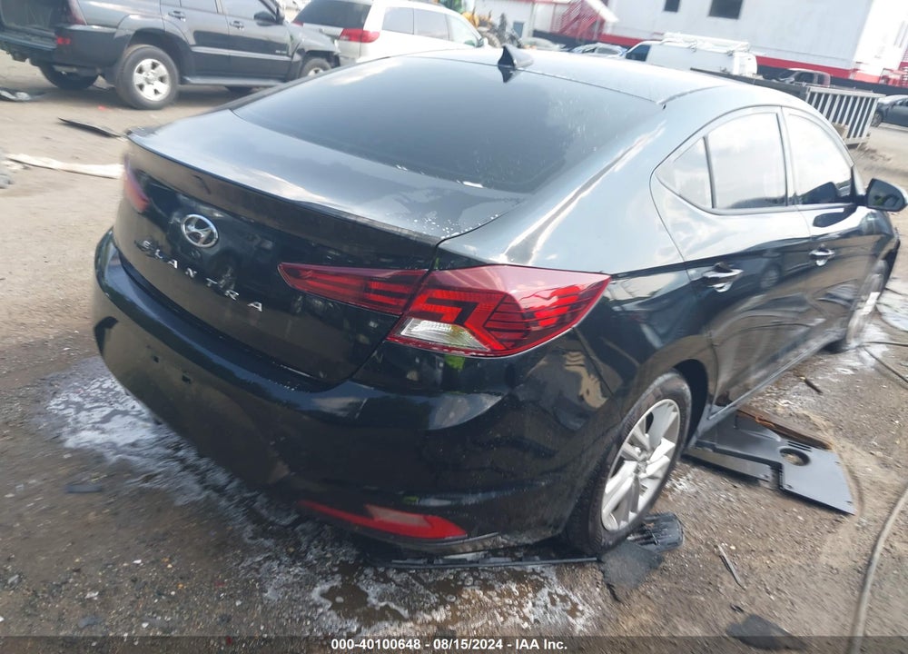 2019 HYUNDAI ELANTRA SEL VIN: KMHD84LF2KU731179