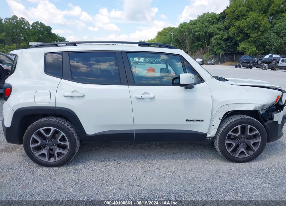 2016 JEEP RENEGADE LATITUDE VIN: ZACCJBBT5GPC99731
