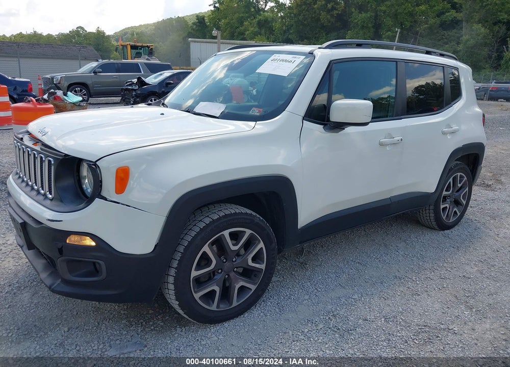 2016 JEEP RENEGADE LATITUDE VIN: ZACCJBBT5GPC99731